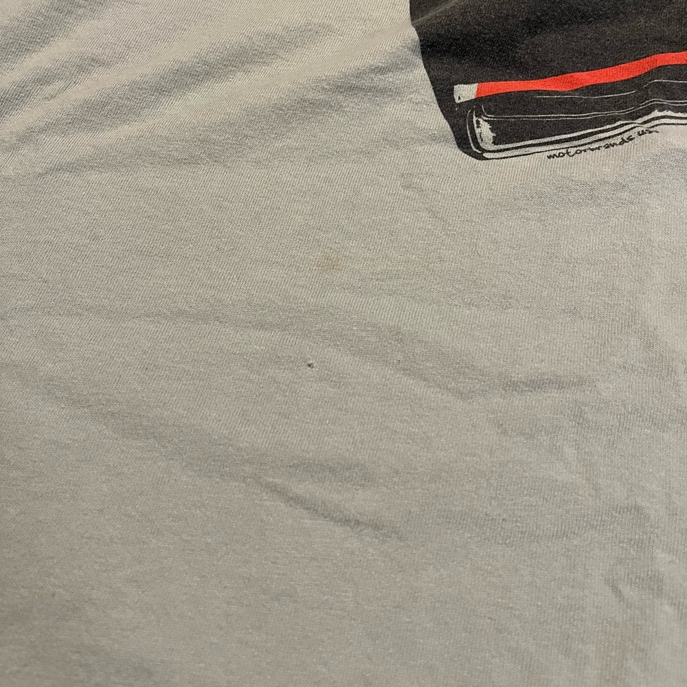 Vintage Motor Brands USA Dodge Charger 1970 Men's Ringer Tee Shirt T-Shirt XL - Picture 3 of 7
